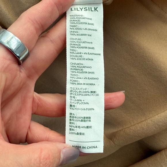 Merino Wool Wrap Midi Skirt - Picture 7 of 11